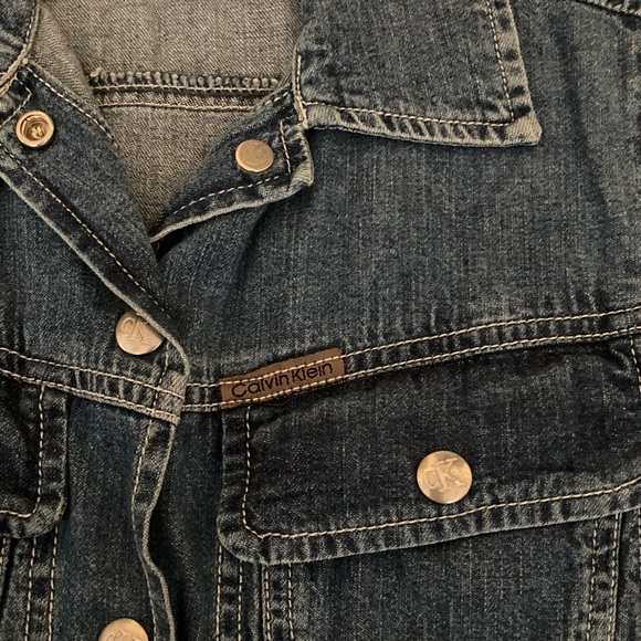 Y2K Vintage Calvin Klein Denim Dress - Picture 5 of 6